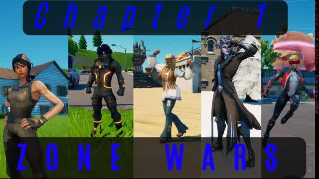 Chapter 1 Zone Wars — Fortnite Creative map cover art