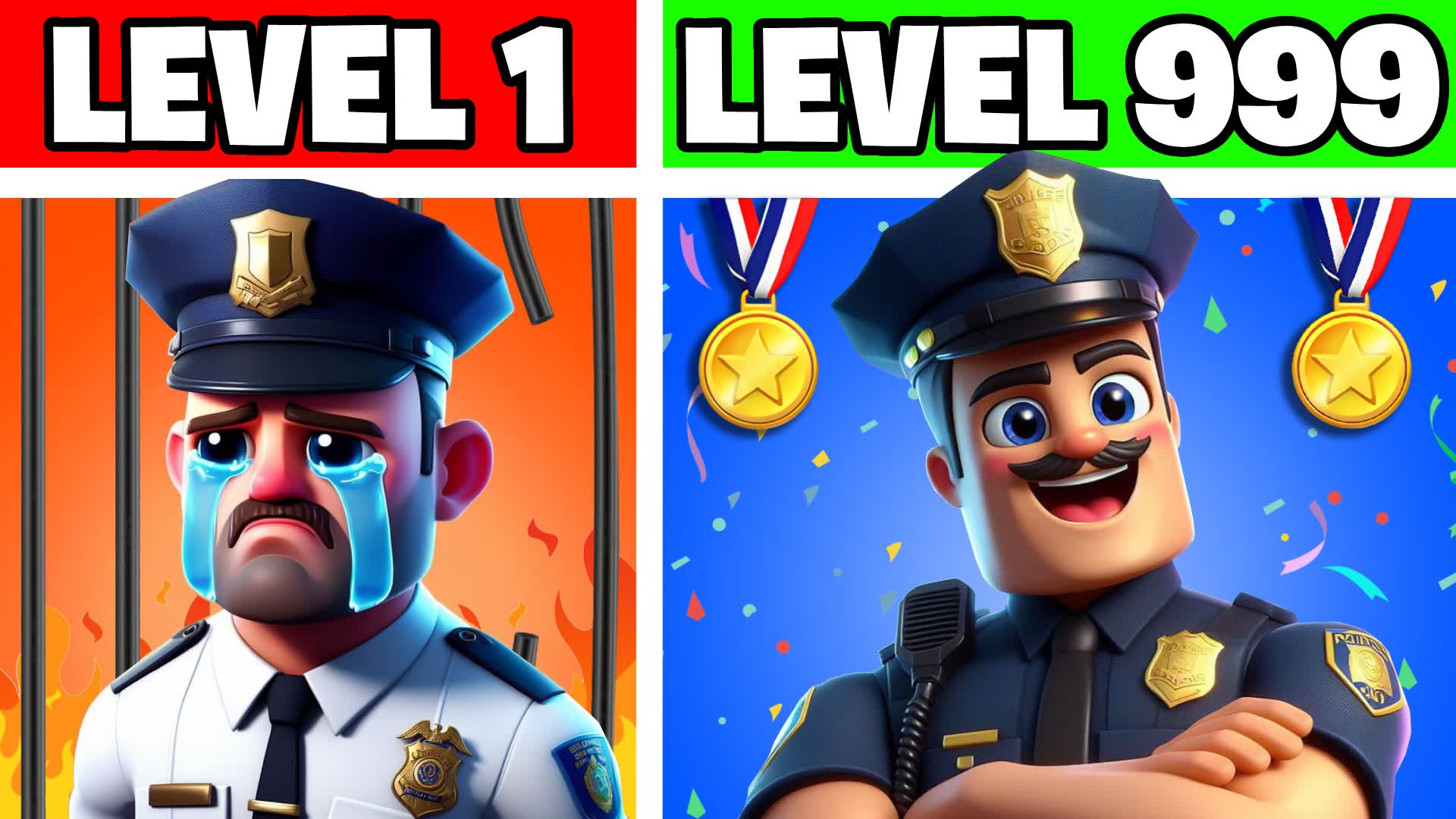 POLICE TYCOON⭐ — Fortnite Creative map