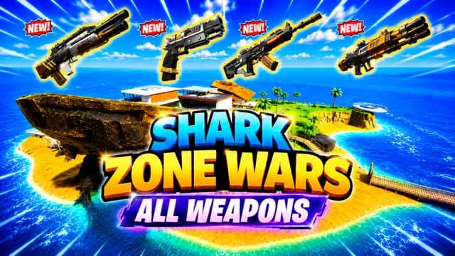 INSANE Solo Zone Wars FFA ALL WEAPONS — Fortnite Creative map cover art