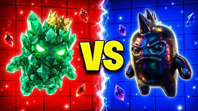 RED VS BLUE 🔵🔴POEZUZ — Fortnite Creative map cover art