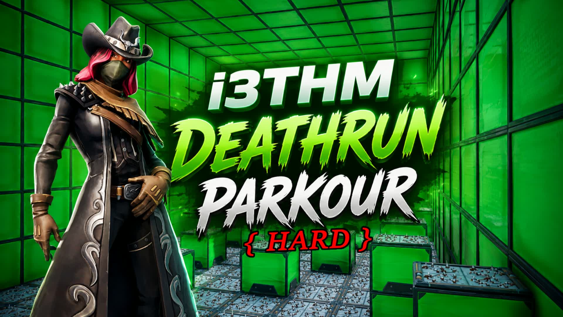 i3THM Parkour Deathrun ( Hard ) — Fortnite Creative map