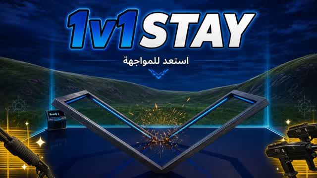 1V1STAY — Fortnite Creative map cover art
