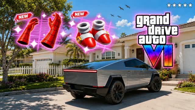 []][LUCIA][][GRAND DRIVE AUTO 6 VI!!!! — Fortnite Creative map cover art
