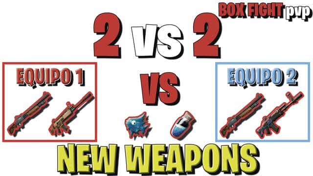 2VS2 BOX FIGHT PVP — Fortnite Creative map cover art