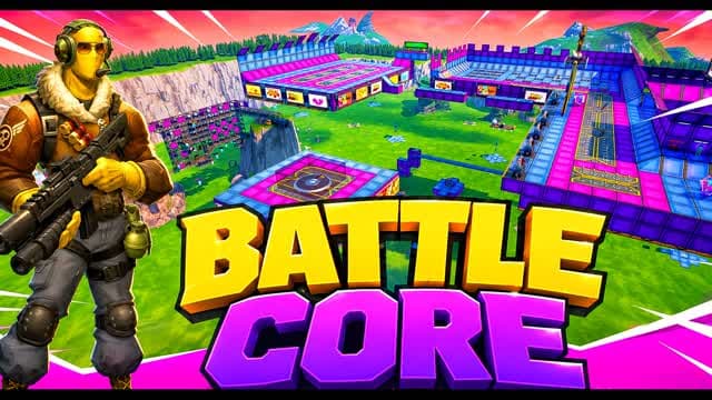 Battle Core — Fortnite Creative map cover art