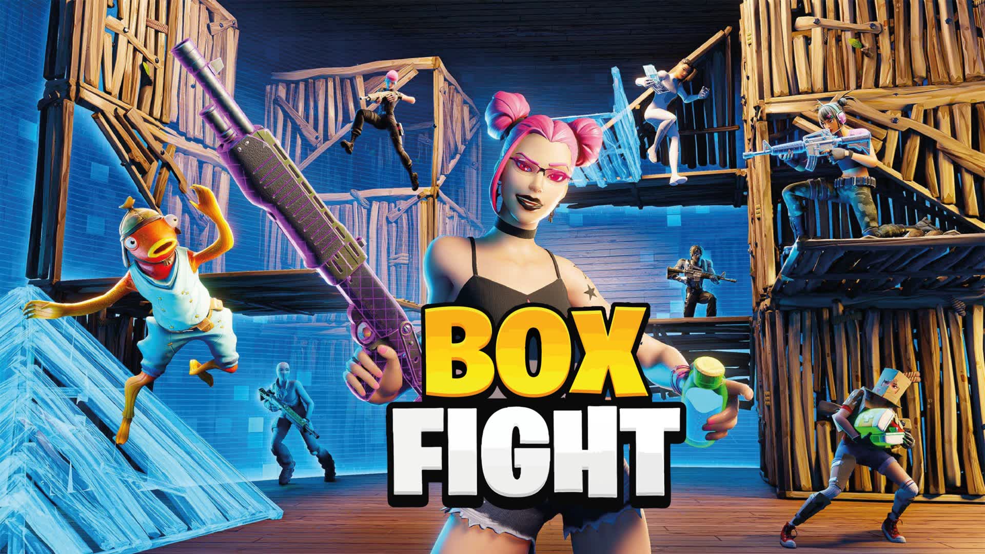 BOXFIGHTS FREE FOR ALL — Fortnite Creative map