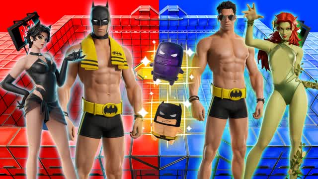 RED VS BLUE 🔴🔵RVB BATMAN [SHOOTER} — Fortnite Creative map