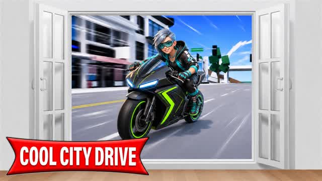 COOL CITY DRIVE2 — Fortnite Creative map