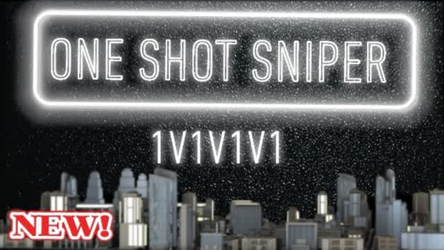 ONE SHOT SNIPER 1v1v1v1 ⭕ — Fortnite Creative map cover art