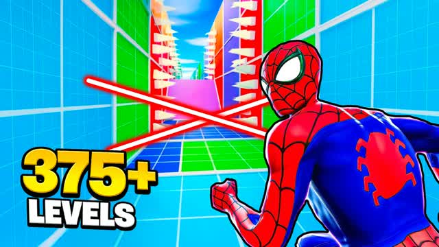CRAZY PARKOUR 375+⭐CSAMI⭐ — Fortnite Creative map