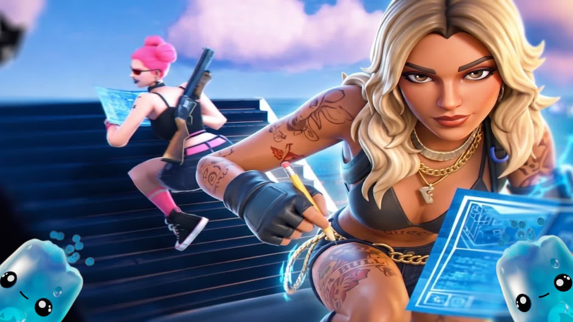 Build Fight 1v1 — Fortnite Creative map