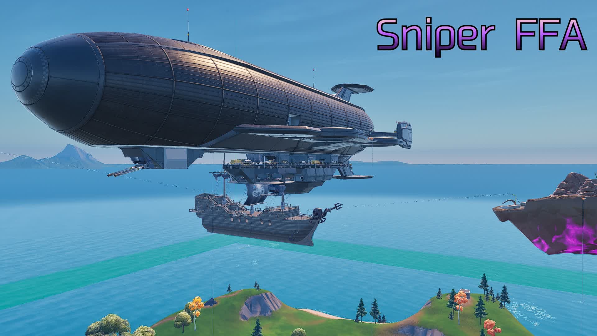 Sniper FFA — Fortnite Creative map