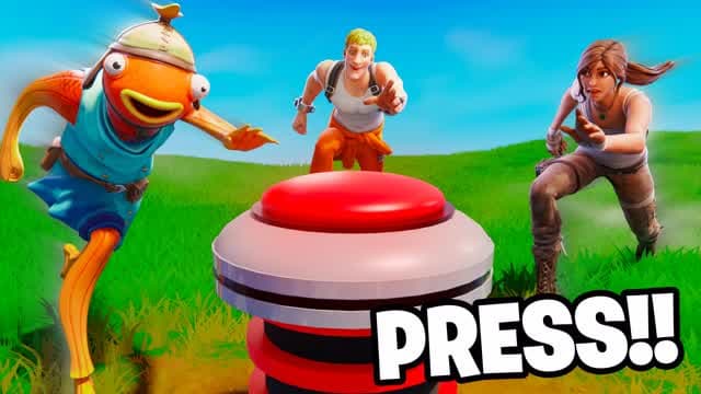 RACE TO THE BUTTON ⚡ [MINIGAMES] — Fortnite Creative map