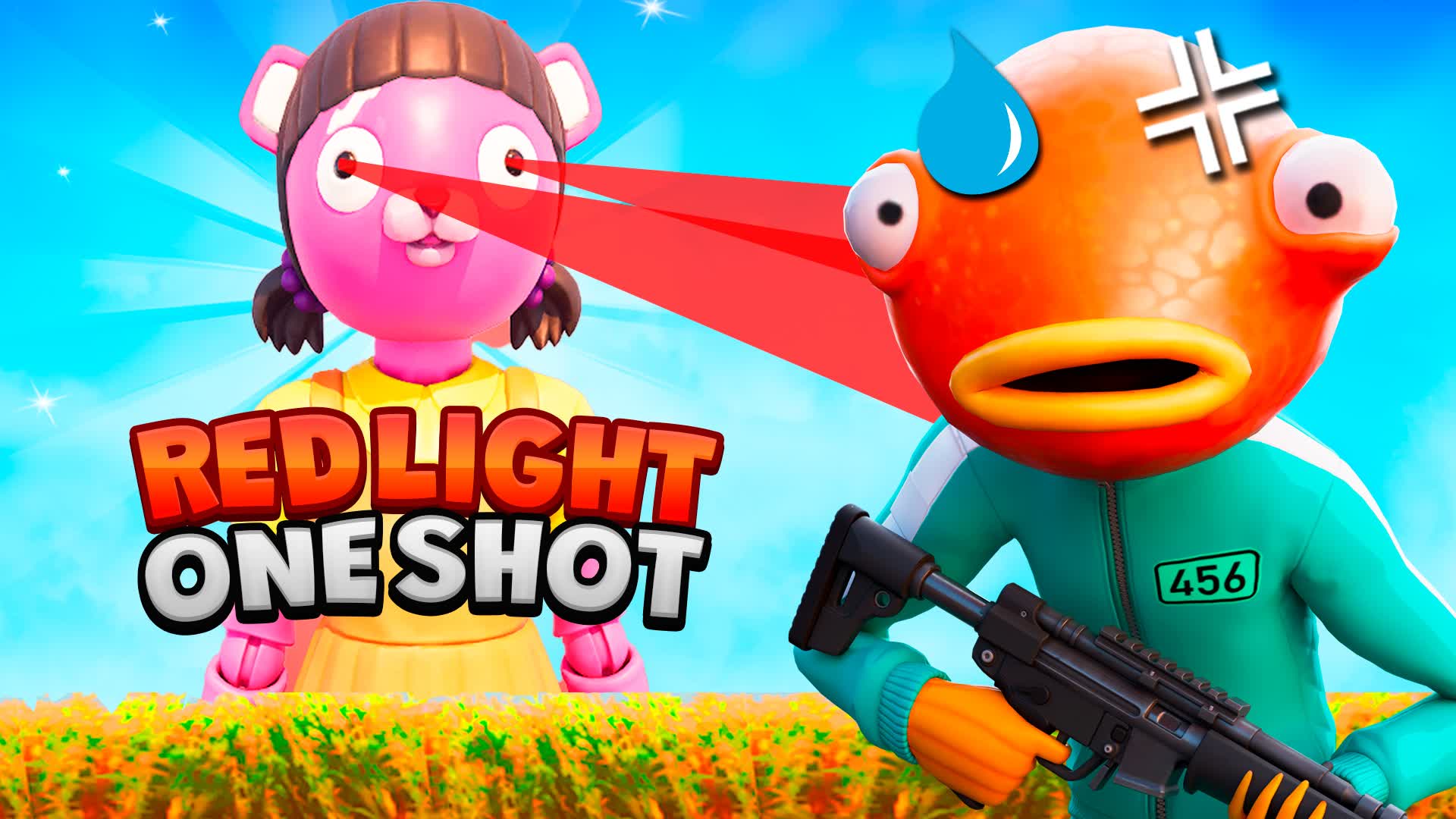 RED LIGHT GUN GAME — Fortnite Creative map