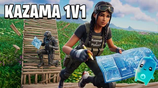 KAZAMA5 1V1 — Fortnite Creative map cover art