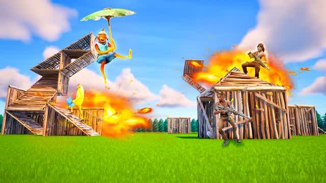 PvP Fights - Free For All — Fortnite Creative map