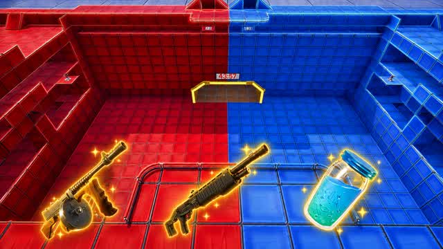 red vs blue FFA — Fortnite Creative map