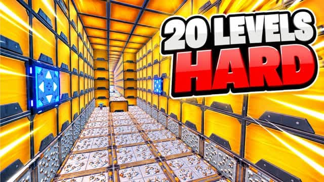 HARD PARKOUR 20 LEVEL 😈 1567 باركور — Fortnite Creative map