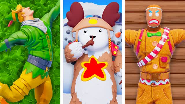 CHRISTMAS HIDE & SEEK [RANKED] — Fortnite Creative map