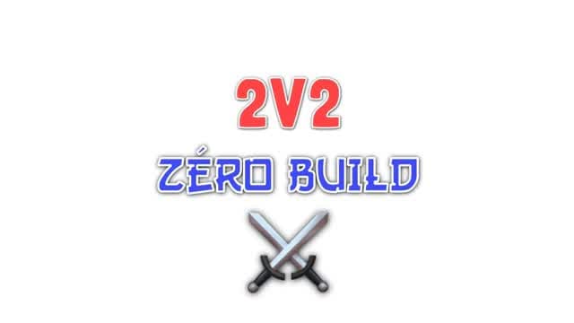 (2V2) ZERO BUILD — Fortnite Creative map cover art