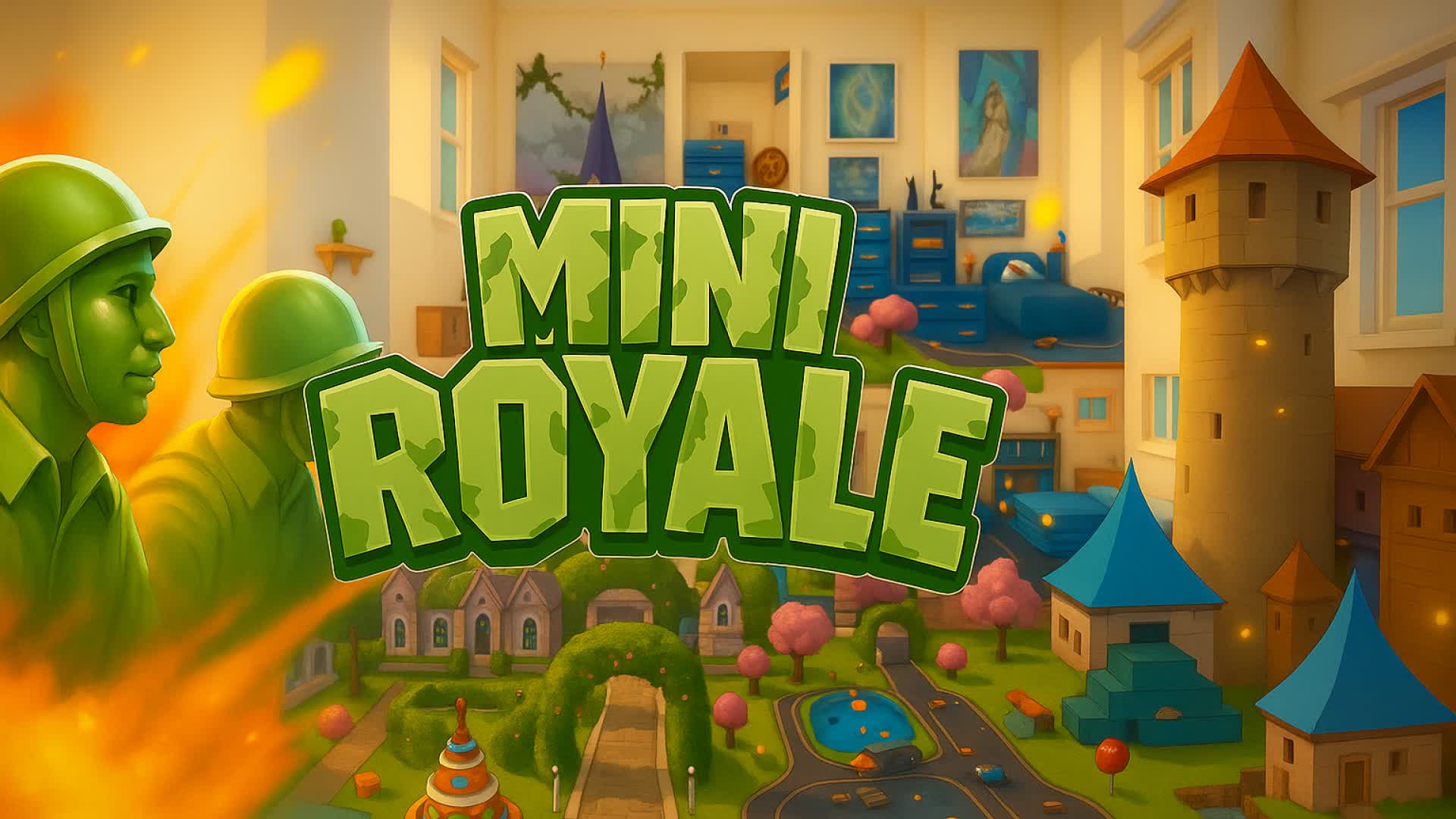 Mini Royal Gun Game (no build version) — Fortnite Creative map