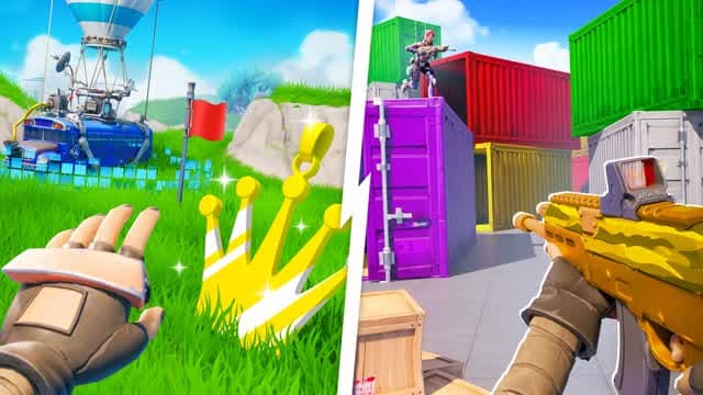 FPS Minigames — Fortnite Creative map cover art