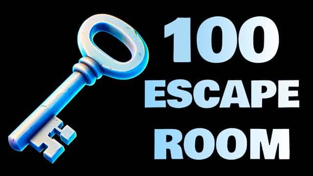 ESCAPE ROOM 100 LEVELS — Fortnite Creative map
