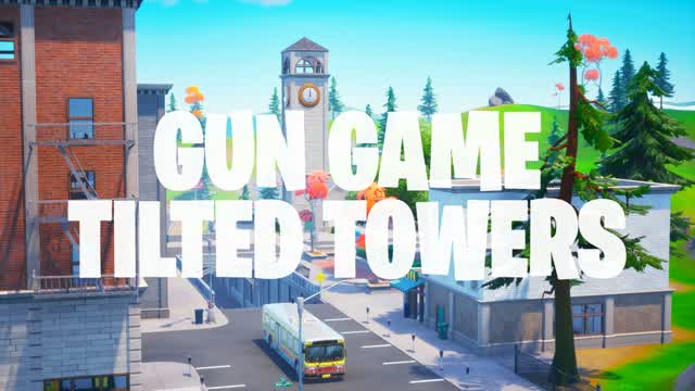 Classic Gun Game — Fortnite Creative map cover art