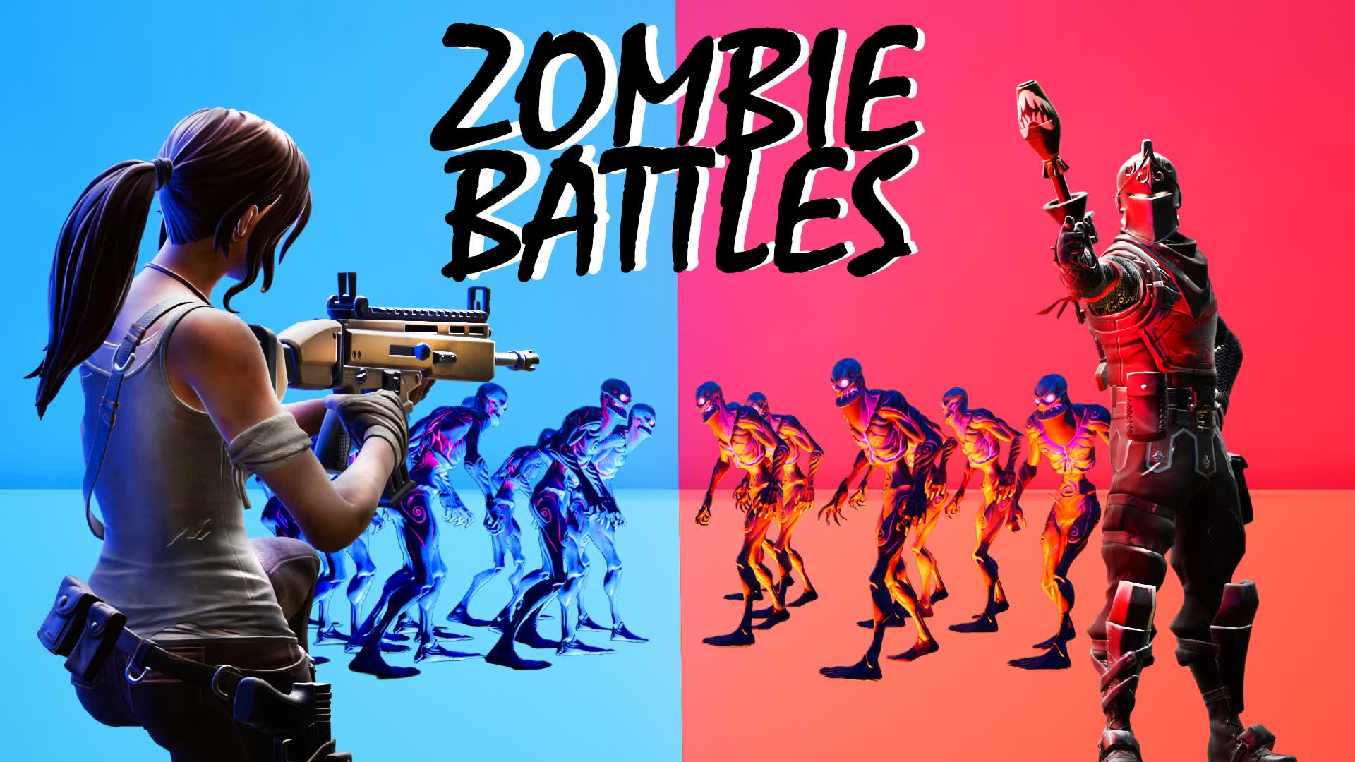 Zombie Battles — Fortnite Creative map