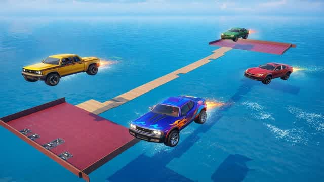 gta parkour — Fortnite Creative map cover art