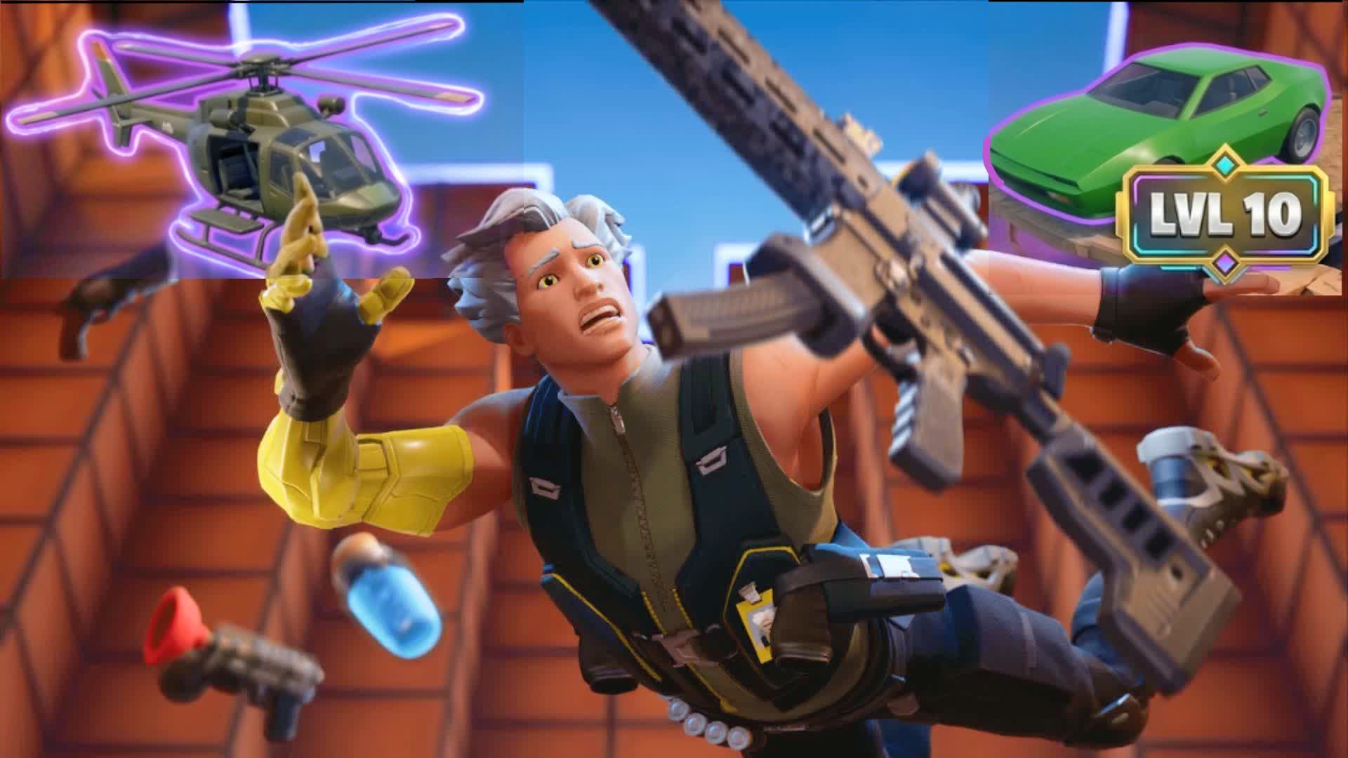 The Pit: Boss Car — Fortnite Creative map
