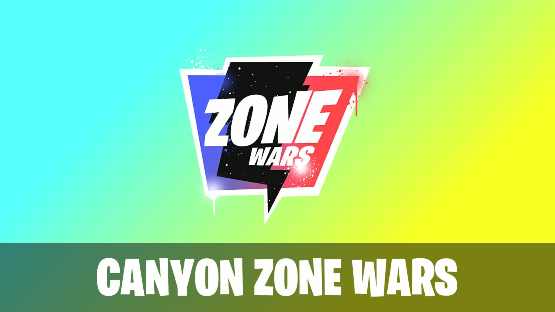 CANYON ZONE WARS — Fortnite Creative map