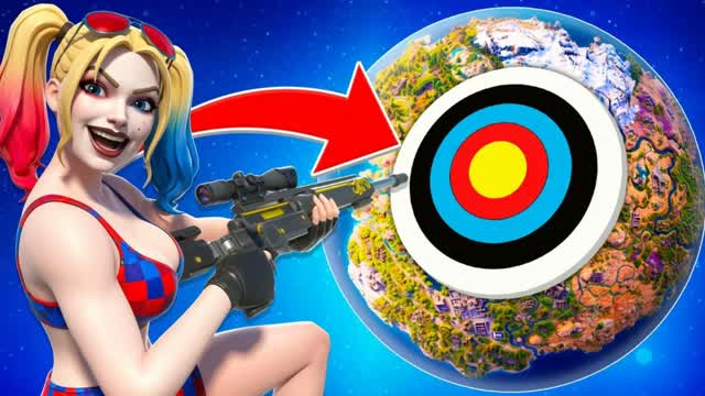 ⭐🎲 CRAZY TRICKSHOT MYTHIC PARKOUR ⚡ — Fortnite Creative map