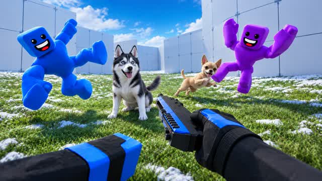 SuperGunGAME (SNOW) — Fortnite Creative map cover art