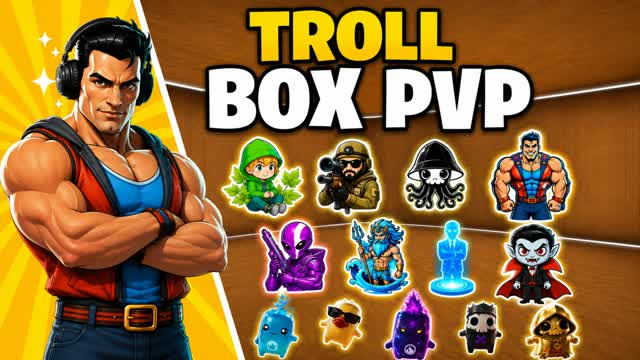TROLL BOX PVP — Fortnite Creative map