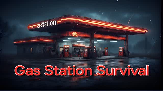 Gas Station Survival — Fortnite Creative map cover art