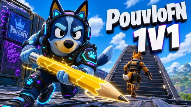 PouvloFN 1V1 LIMIT — Fortnite Creative map