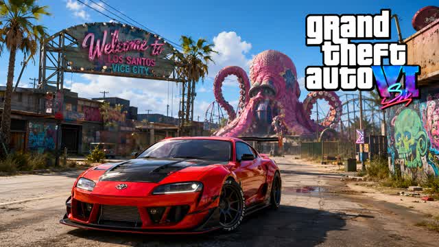 GRAND THEFT AUTO VI 🚗 VI DIMICE — Fortnite Creative map cover art