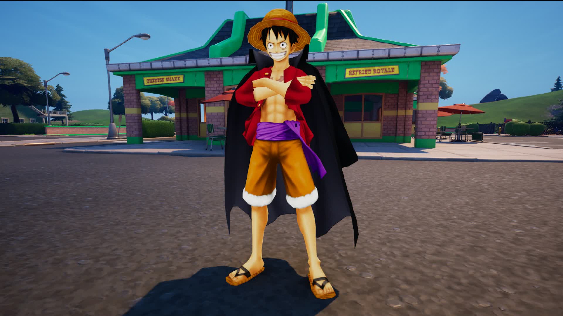 Monkey D. Luffy one piece — Fortnite Creative map