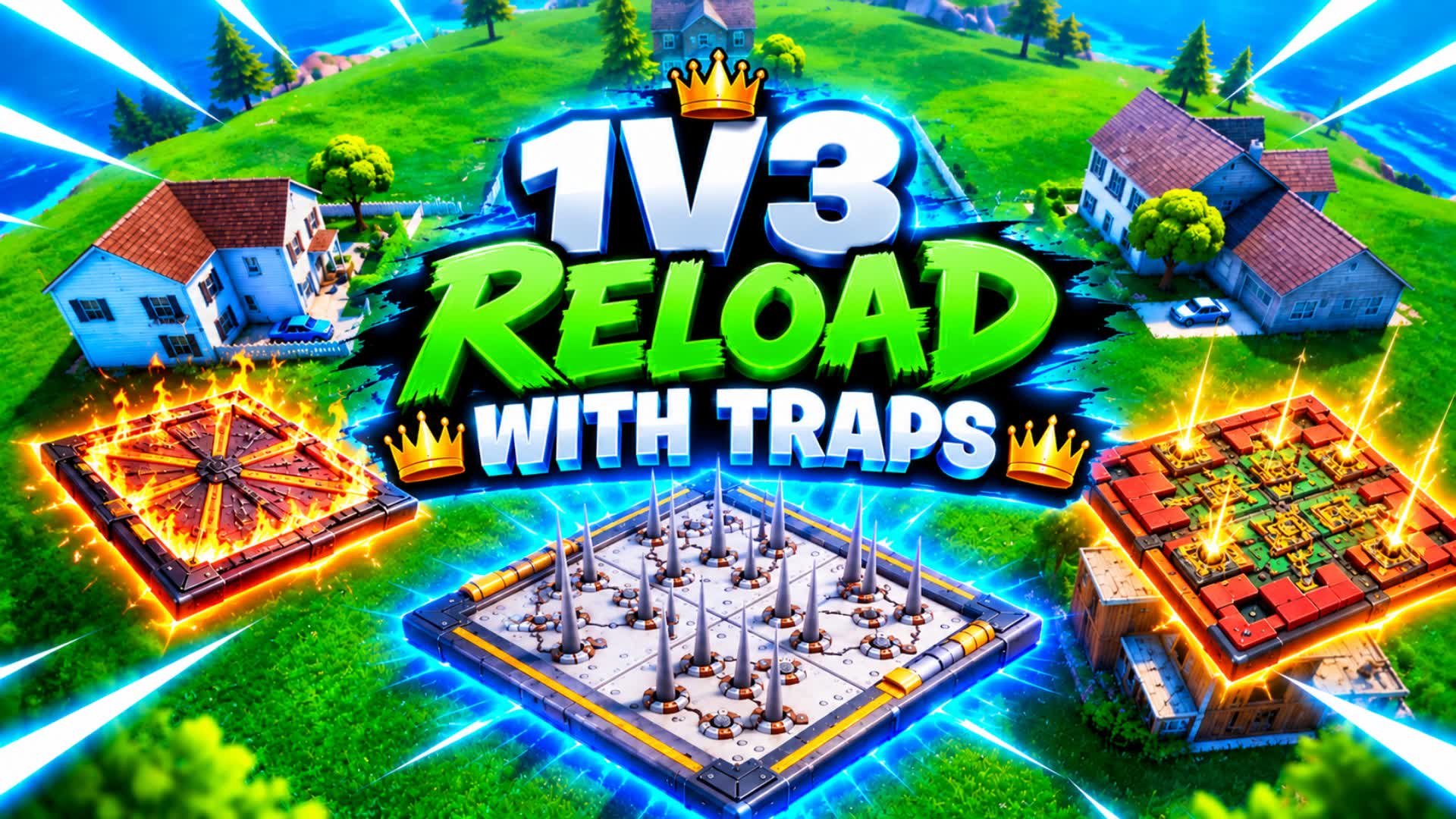 RELOAD 1V3 – IDEAL FOR 4 PEOPLE — Fortnite Creative map