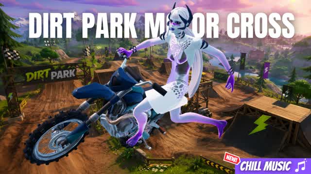 🚲FREESTYLE | MOTOR CROSS BIKE PARK🚲 — Fortnite Creative map