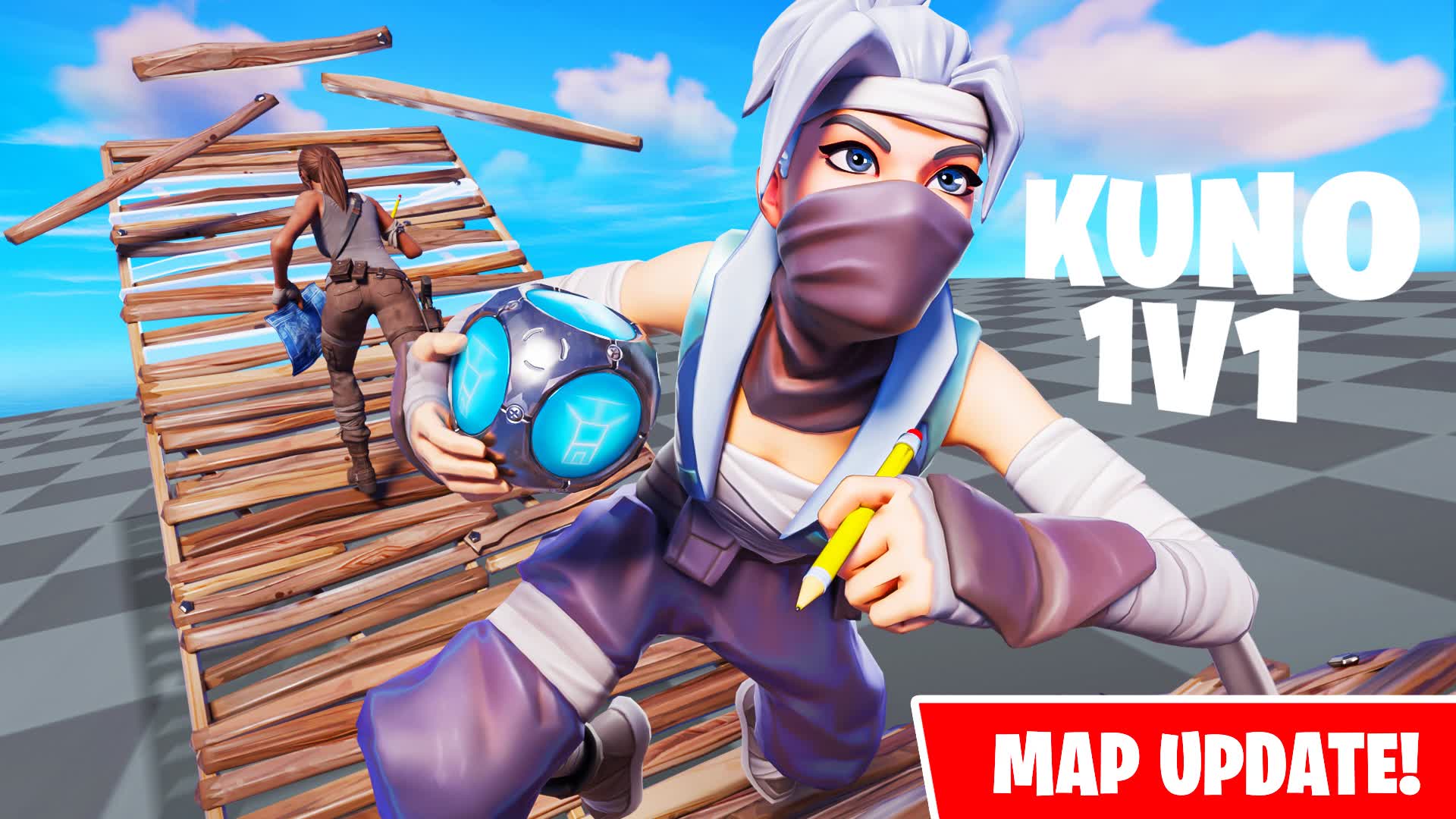 Kuno 1v1 Build Fights — Fortnite Creative map
