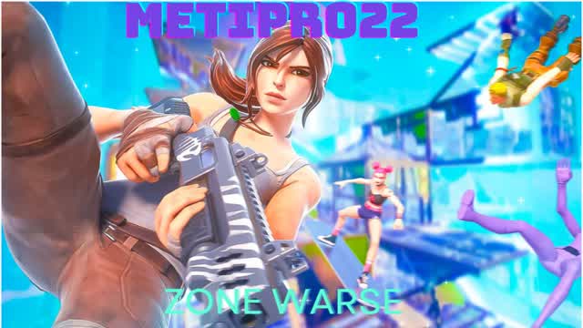 ZONE WARS BEST MAP Metipro22 — Fortnite Creative map cover art