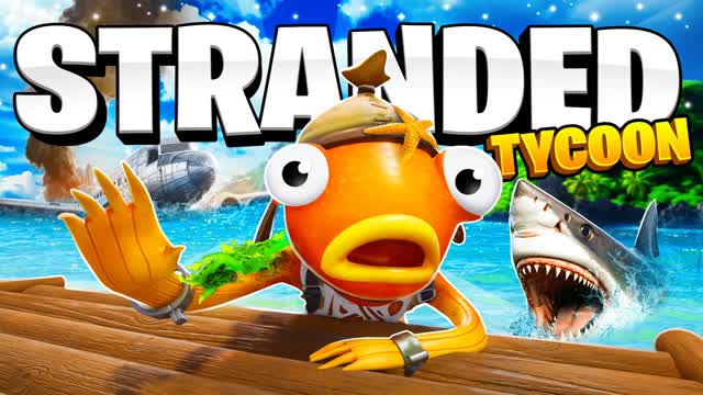 STRANDED TYCOON 2 — Fortnite Creative map cover art