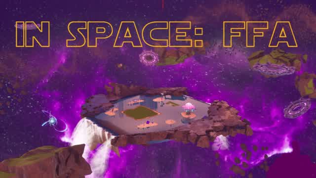 In Space: FFA — Fortnite Creative map cover art
