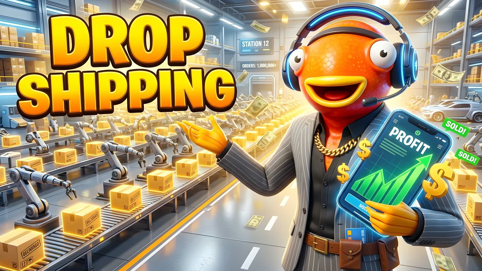 📦DropShipping Tycoon📦 — Fortnite Creative map