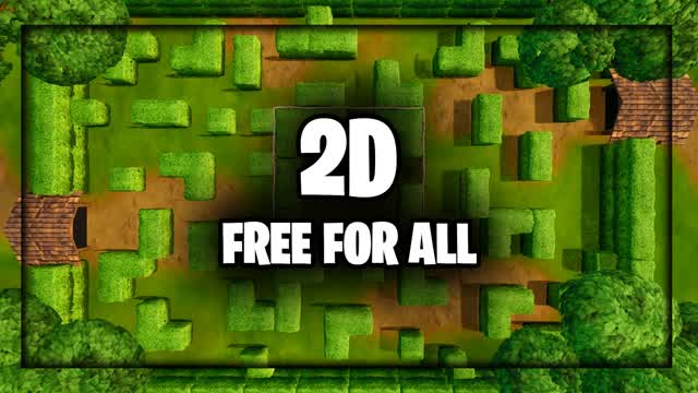 2D FREE FOR ALL | WAILING WOODS — Fortnite Creative map