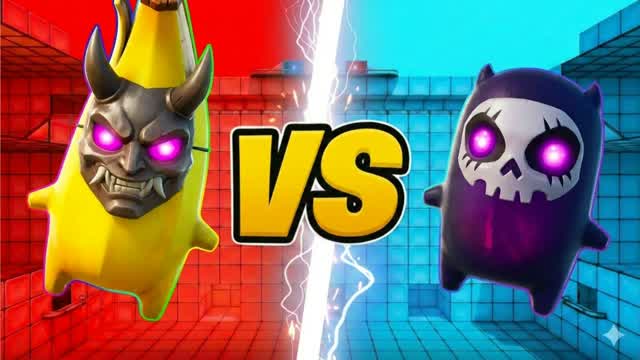 RED VS BLUE AJ1🔴🔵 — Fortnite Creative map
