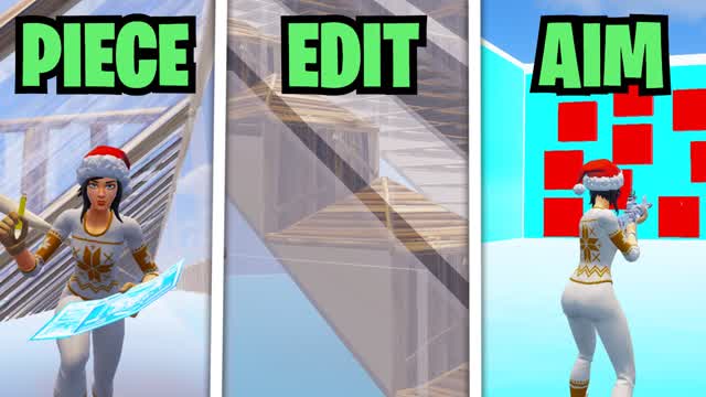 PIECE EDIT AIM PRACTICE🎯[RANKED] — Fortnite Creative map