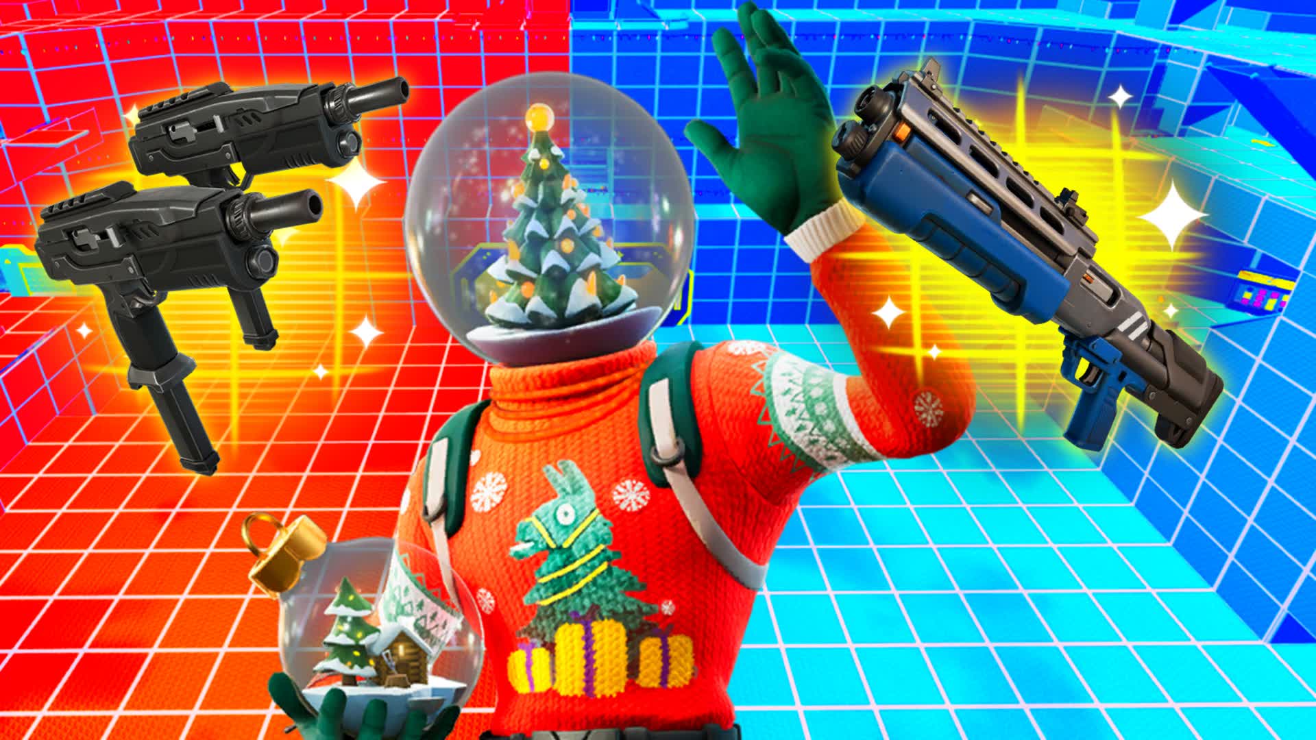 ALME MORE BLUE VS RED — Fortnite Creative map